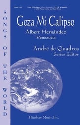 Goza Mi Calipso SATB choral sheet music cover